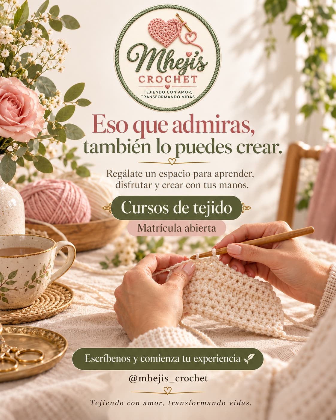 Curso de Crochet para principiantes